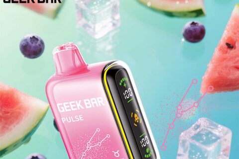 Geek Bar Einweg E-Zigaretten 15000 Züge mit LED-Anzeige wiederaufladbar und einstellbarer Luftstrom