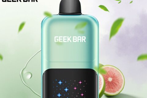 Geek Bar Einweg E-Zigaretten 50000 Züge mit LED-Anzeige wiederaufladbar und einstellbarer Luftstrom